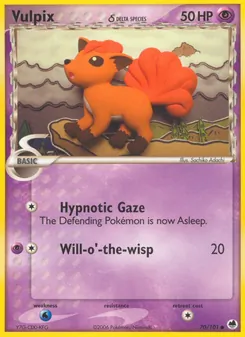 Vulpix δ (Dragon Frontiers 70)