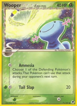 Wooper δ (Dragon Frontiers 71)