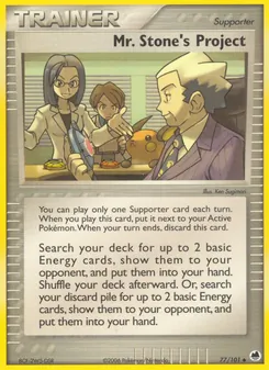 Mr. Stone's Project (Dragon Frontiers 77)