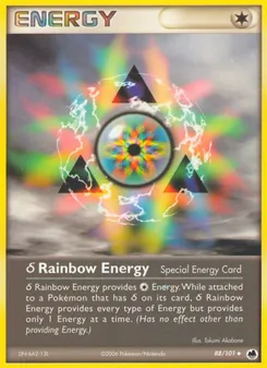 δ Rainbow Energy (Dragon Frontiers 88)