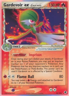 Gardevoir ex δ (Dragon Frontiers 93)