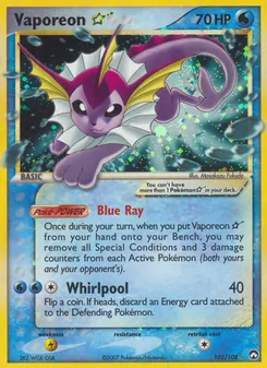 Vaporeon ★ (Power Keepers 102)