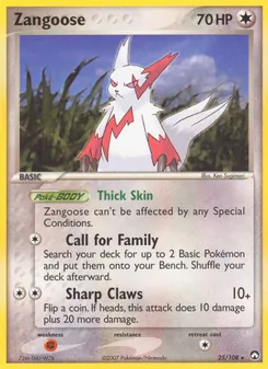 Zangoose (Power Keepers 25)