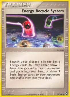 Energy Recycle System (Power Keepers 73)