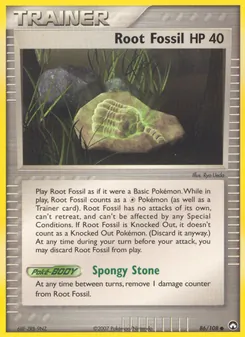 Root Fossil (Power Keepers 86)