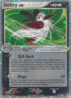 Shiftry ex (Power Keepers 97)