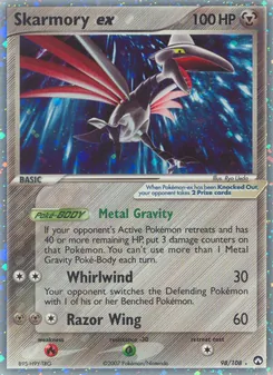 Skarmory ex (Power Keepers 98)