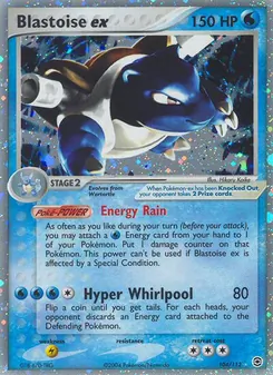 Blastoise ex (FireRed & LeafGreen 104)