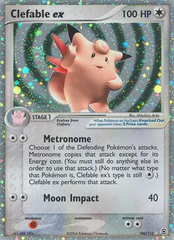 Clefable ex (FireRed & LeafGreen 106)