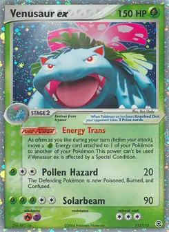 Venusaur ex (FireRed & LeafGreen 112)