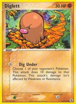 Diglett (FireRed & LeafGreen 61)