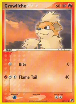 Growlithe (FireRed & LeafGreen 64)