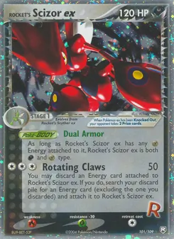 Rocket's Scizor ex (Team Rocket Returns 101)