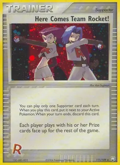 Here Comes Team Rocket! (Team Rocket Returns 111)