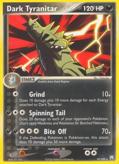 Dark Tyranitar (Team Rocket Returns 19)