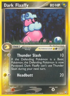 Dark Flaaffy (Team Rocket Returns 33)