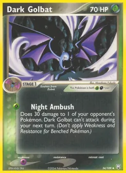 Dark Golbat (Team Rocket Returns 34)