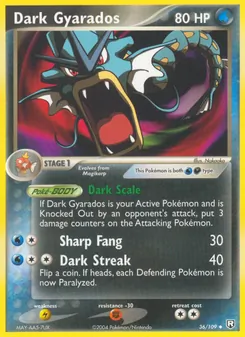 Dark Gyarados (Team Rocket Returns 36)
