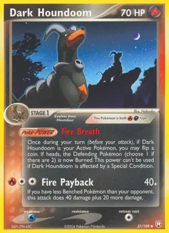 Dark Houndoom (Team Rocket Returns 37)