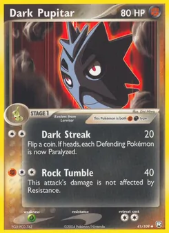 Dark Pupitar (Team Rocket Returns 41)