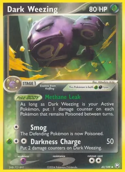 Dark Weezing (Team Rocket Returns 42)