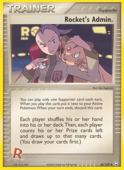 Rocket's Admin. (Team Rocket Returns 86)