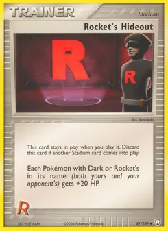 Rocket's Hideout (Team Rocket Returns 87)