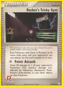 Rocket's Tricky Gym (Team Rocket Returns 90)