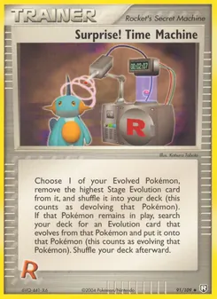Surprise! Time Machine (Team Rocket Returns 91)