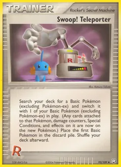 Swoop! Teleporter (Team Rocket Returns 92)