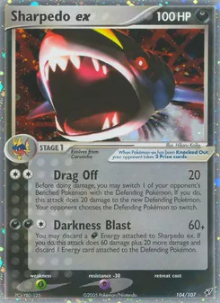 Sharpedo ex (Deoxys 104)