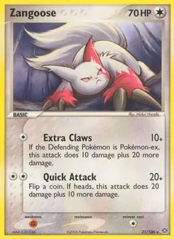 Zangoose (Emerald 21)