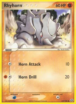 Rhyhorn (Emerald 62)