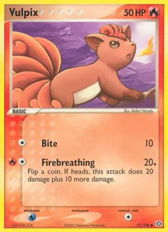 Vulpix (Emerald 72)