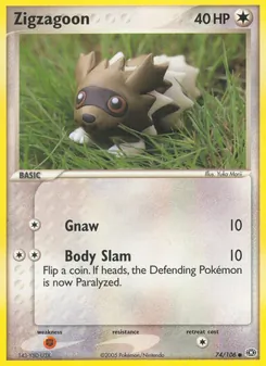 Zigzagoon (Emerald 74)