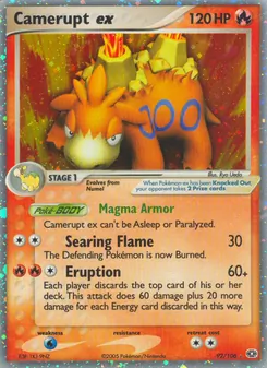 Camerupt ex (Emerald 92)