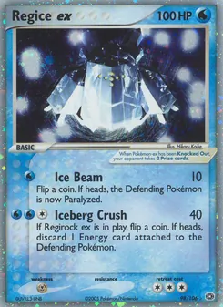 Regice ex (Emerald 98)