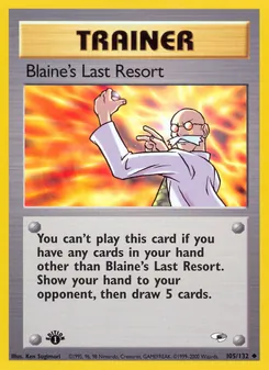 Blaine's Last Resort (Gym Heroes 105)
