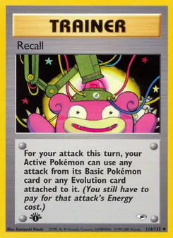 Recall (Gym Heroes 116)