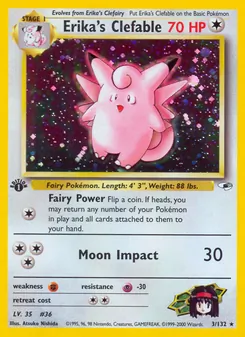 Erika's Clefable (Gym Heroes 3)