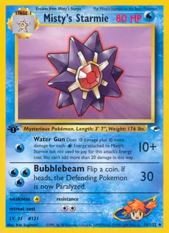 Misty's Starmie (Gym Heroes 56)