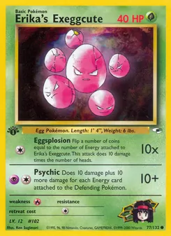 Erika's Exeggcute (Gym Heroes 77)