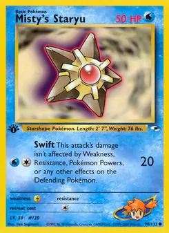 Misty's Staryu (Gym Heroes 90)