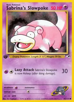 Sabrina's Slowpoke (Gym Heroes 95)