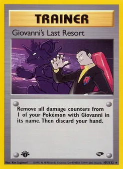 Giovanni's Last Resort (Gym Challenge 105)