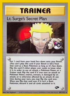 Lt. Surge's Secret Plan (Gym Challenge 107)