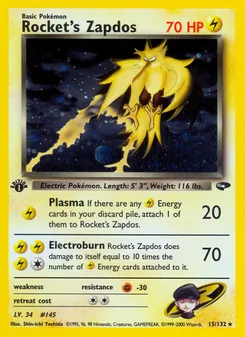 Rocket's Zapdos (Gym Challenge 15)