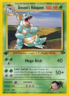 Giovanni's Nidoqueen (Gym Challenge 23)