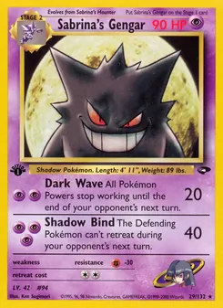 Sabrina's Gengar (Gym Challenge 29)
