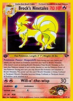 Brock's Ninetales (Gym Challenge 3)